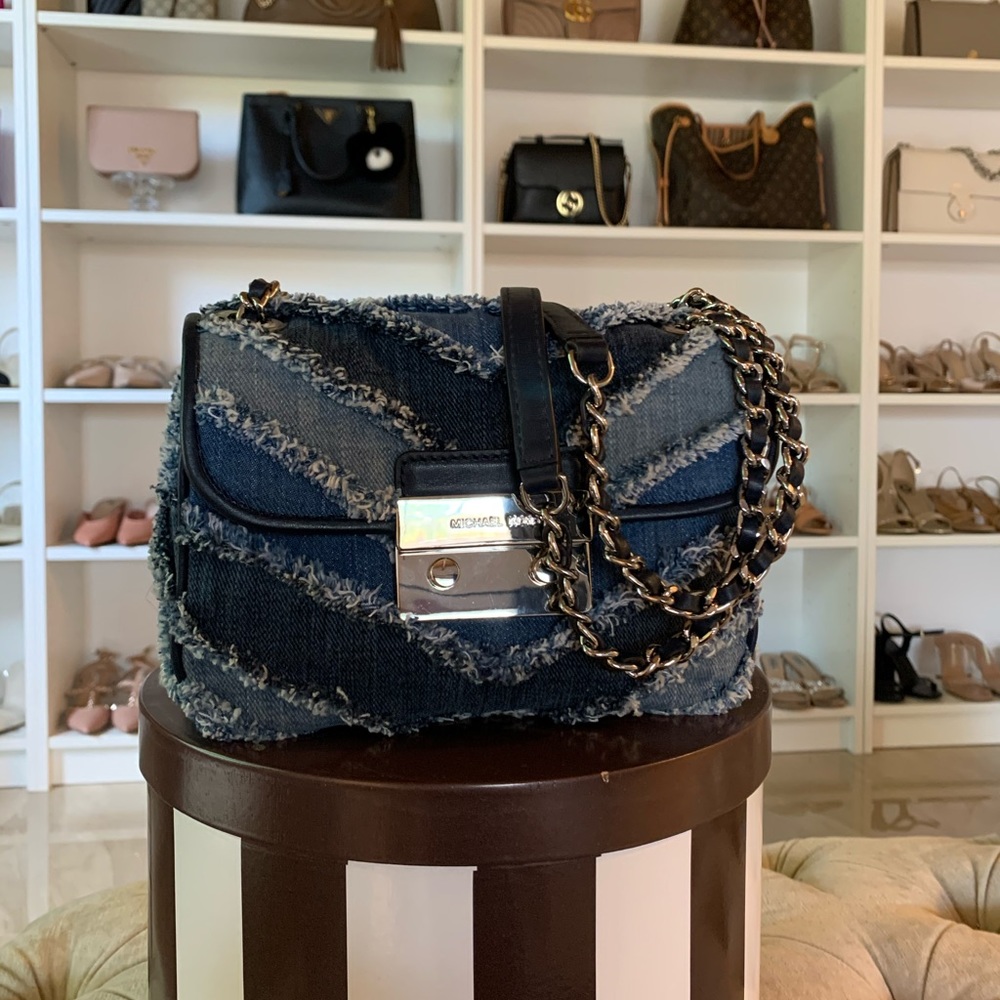 MK Denim Edition Crossbody